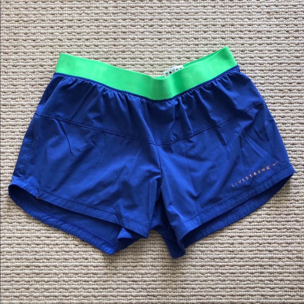 Nike livestrong women’s exercise shorts